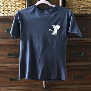 YMCA athletic short sleeve shirt in Youth L